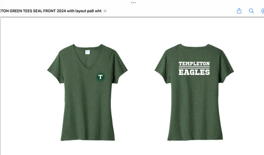 Short sleeve v-neck tee