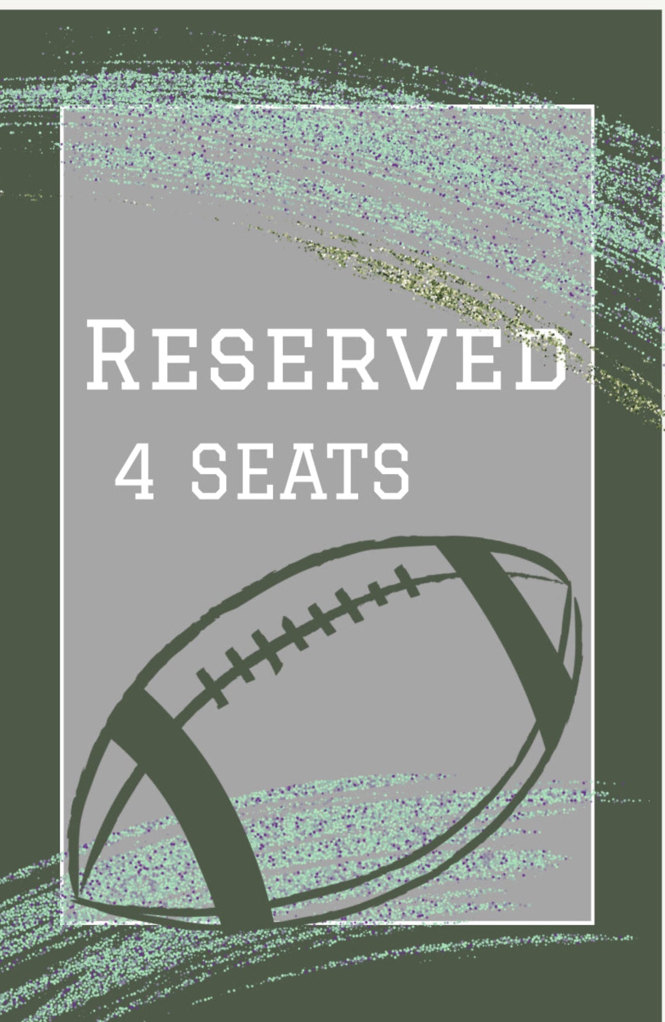 4 Championship game Reerved Seats